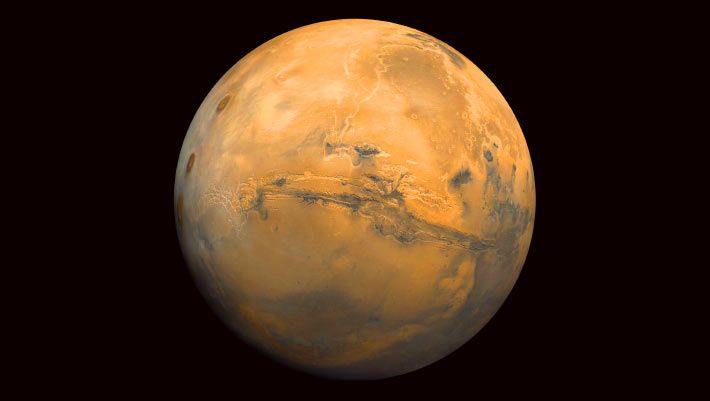 مياه جوفية مخفية في ال غراند كانيون تحت سطح كوكب المريخ