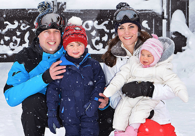 الأمير وليام وكيت ميدلتون يطلقان بطاقة العائلة لعيد الميلاد لعام 2021